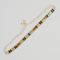 Handwoven Glass Bead Ethnic Bracelet