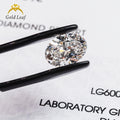 Oval E Color Lab Grown Diamond