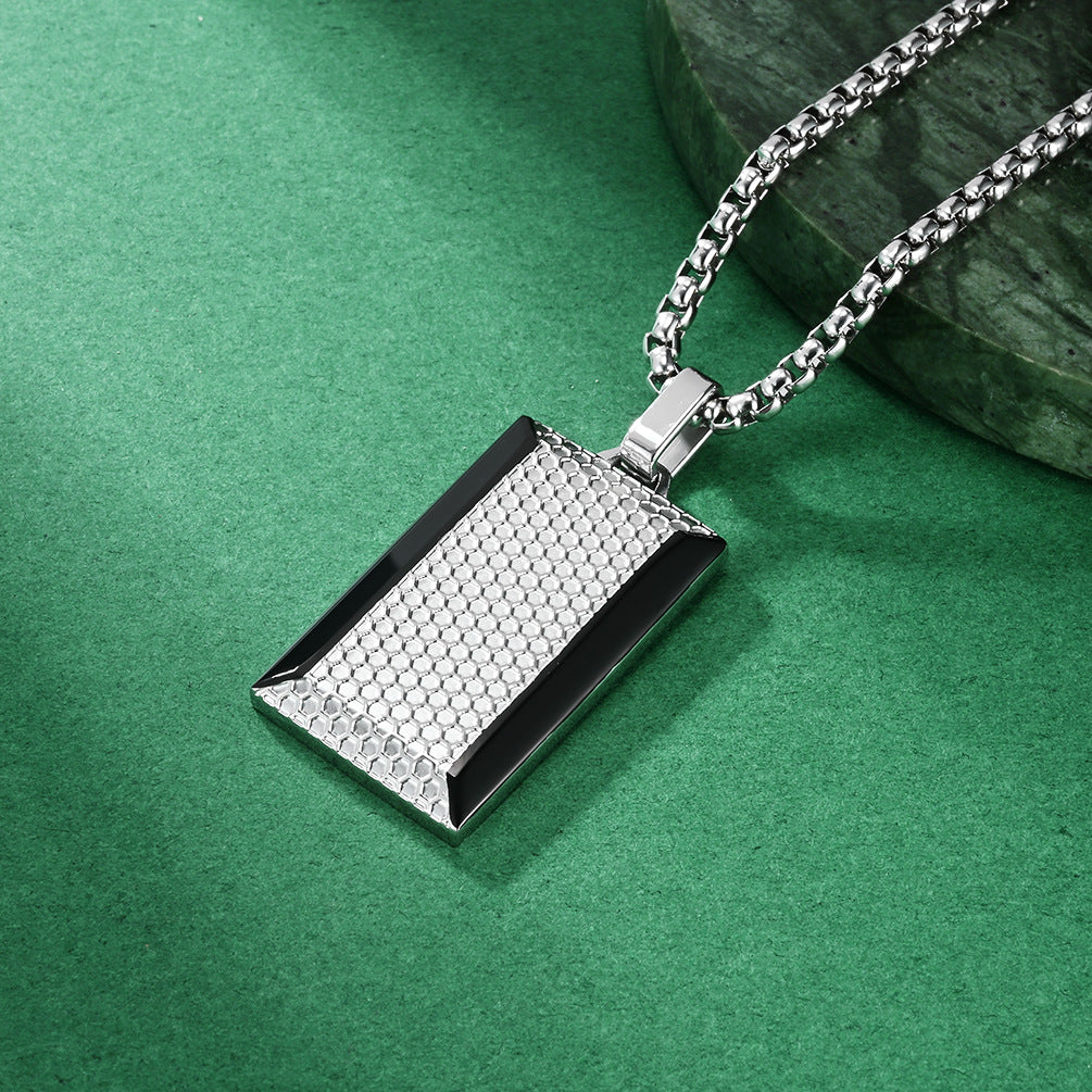 Square Men's Necklace