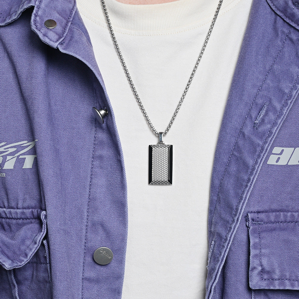 Square Men's Necklace