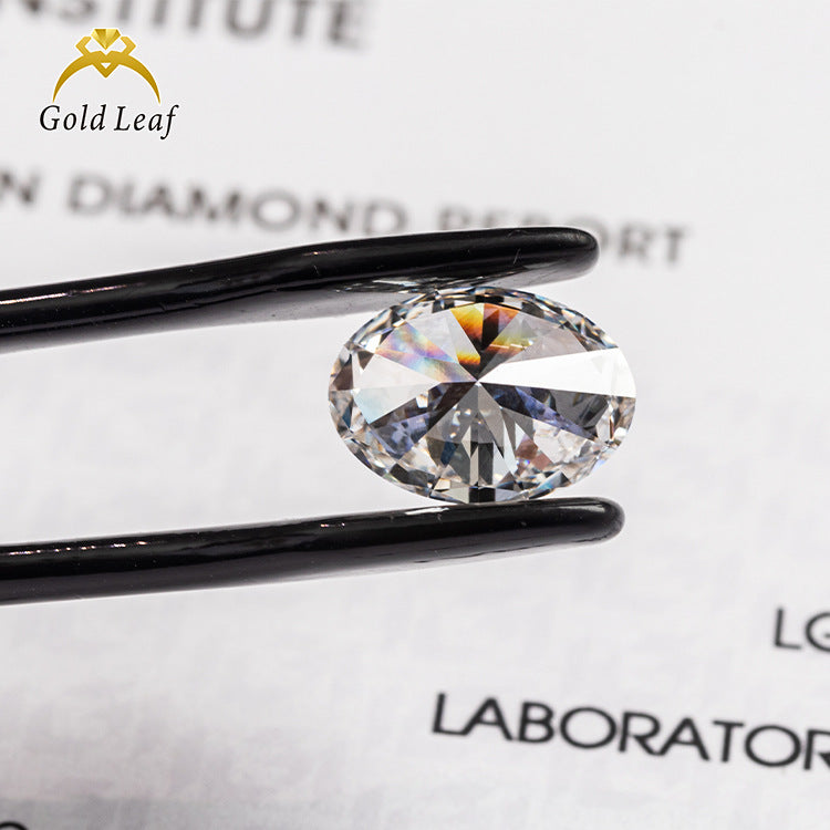Oval E Color Lab Grown Diamond