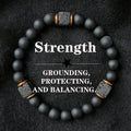 men's stone bracelet