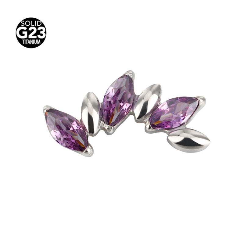 Five-Piece Stud Earrings