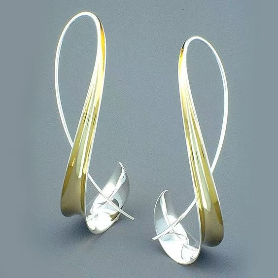 Geometric Ear Hook Earings