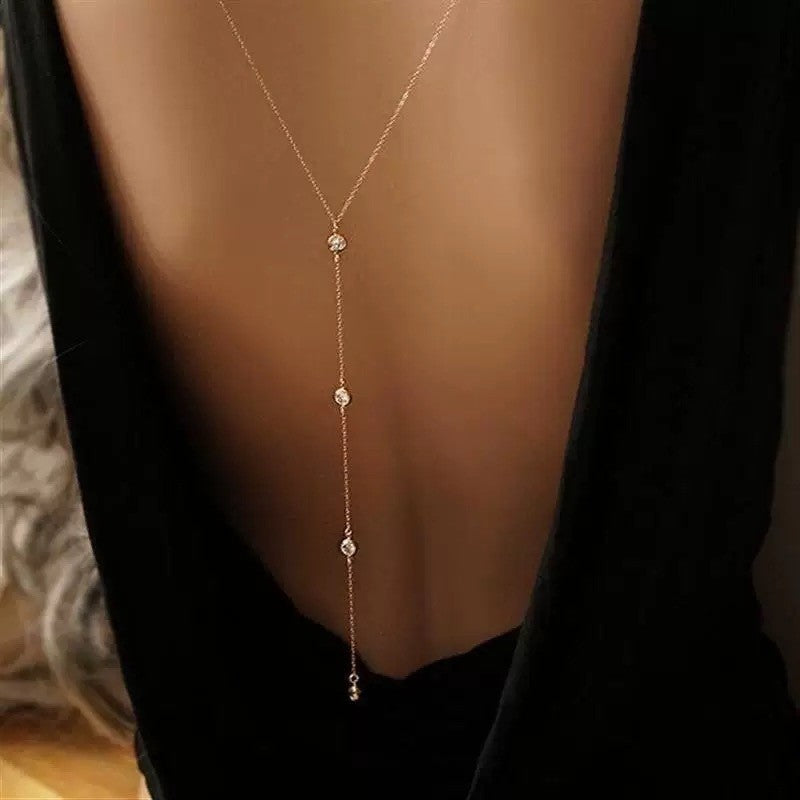 Back-chain necklace