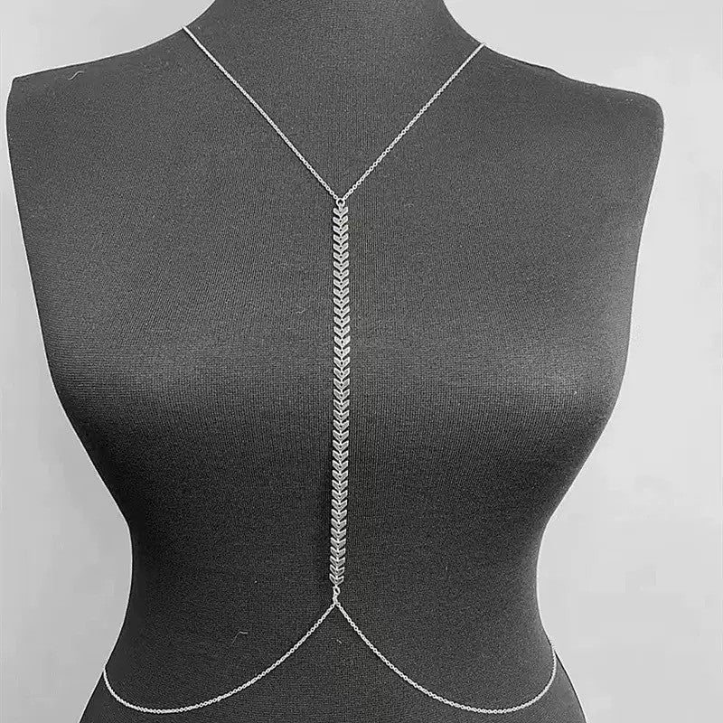 Back-chain necklace