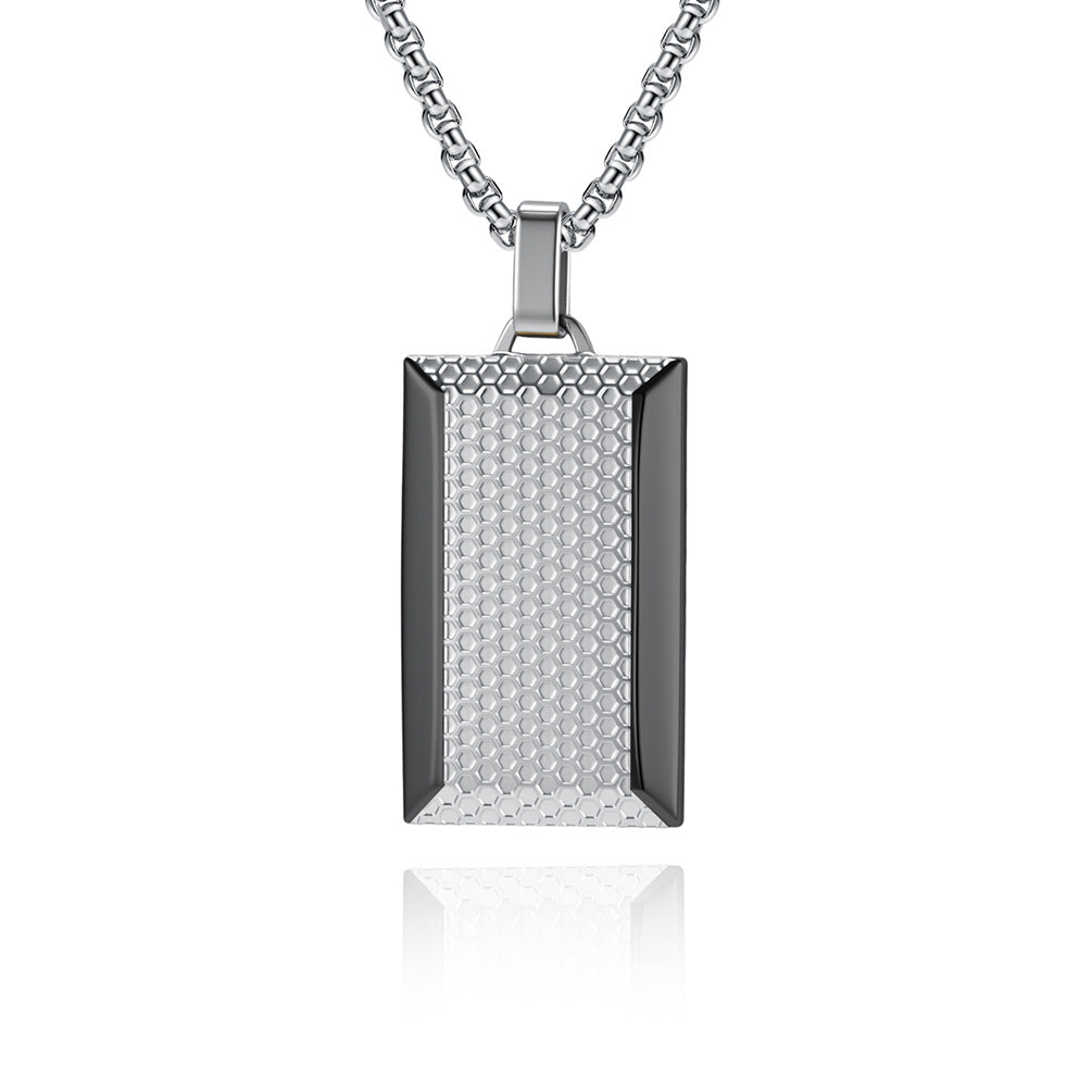 Square Men's Necklace