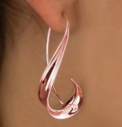 Geometric Ear Hook Earings