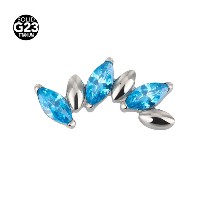 Five-Piece Stud Earrings