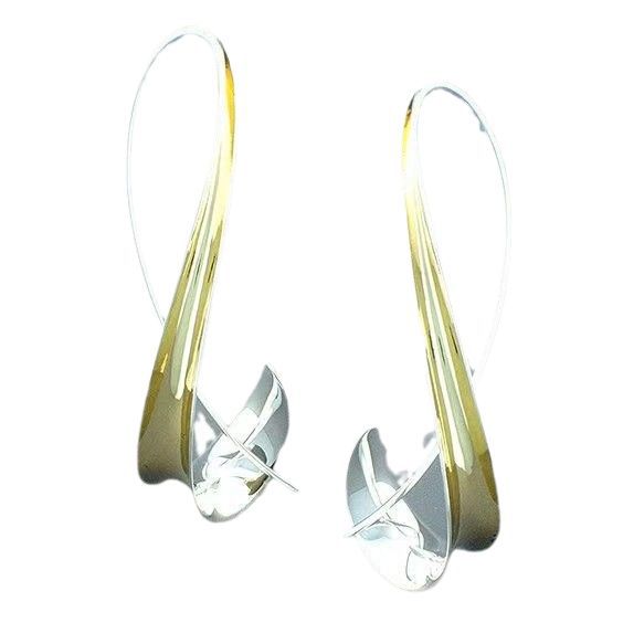 Geometric Ear Hook Earings