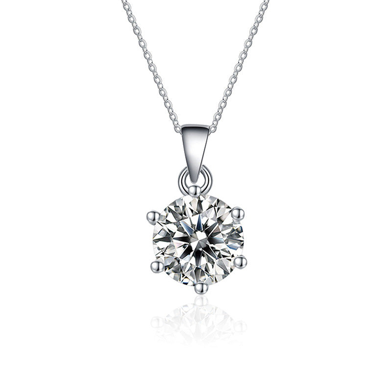 Imitation Moissanite Three-Piece Jewelry Set