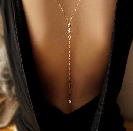Back-chain necklace