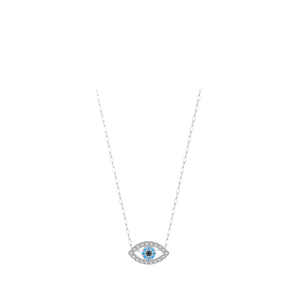 Modian S925 sterling silver micro-inlaid Devil's Eye necklace
