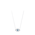 Modian S925 sterling silver micro-inlaid Devil's Eye necklace