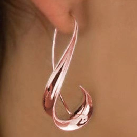 Geometric Ear Hook Earings