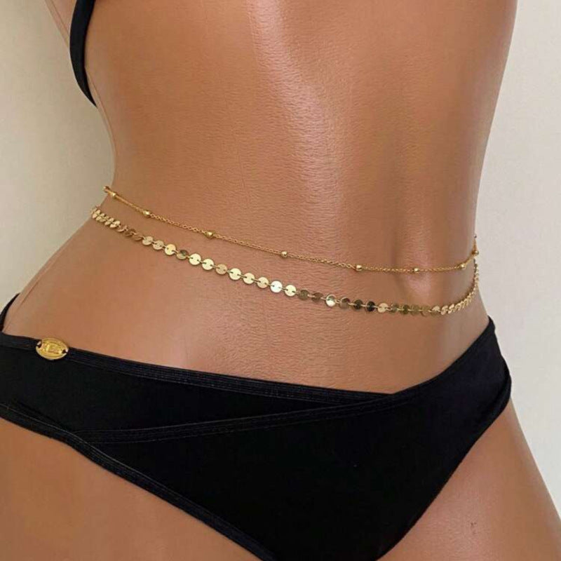Fashion Waist Body Chain Jewelry